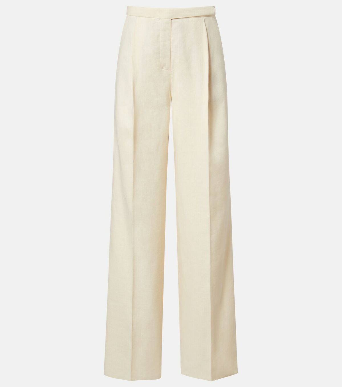 Dorothee Schumacher Casual Sophistication linen and cotton wide-leg pants