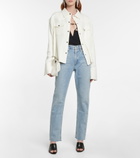 Agolde - Cherie high-rise straight jeans