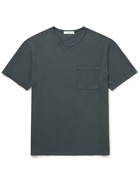 Mr P. - Natural Dye Organic Cotton-Jersey T-Shirt - Blue