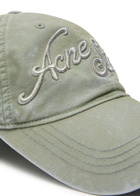 Acne Studios Logo-embroidered Cotton cap - Grey - One Size