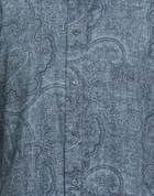 Brunello Cucinelli Mens Shirt in Blue