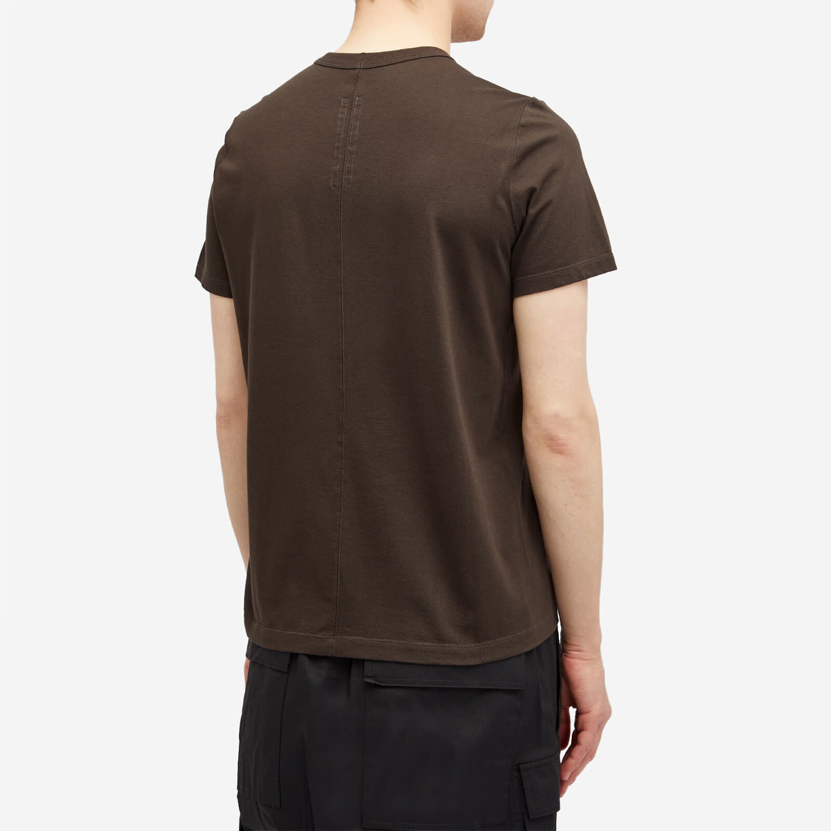 Rick Owens Men's Short Lightweight Level T-Shirt in Dark