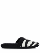 DOLCE & GABBANA - Zebra Slippers