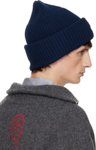 Vivienne Westwood Navy Sporty Beanie