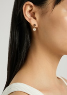 Tory Burch Pearl Front-back 18kt Gold-plated Drop Earrings - One Size