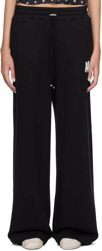 Photo: AMIRI Black MA Core Logo Lounge Pants