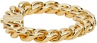 Ambush Gold Classic Chain 7 Bracelet