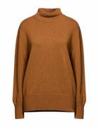 Annagreta Womens Turtleneck in Brown
