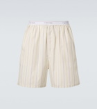 Calvin Klein Collection Edward striped technical shorts