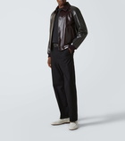 Gucci Gucci Jordaan Horsebit suede loafers