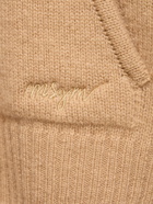 MSGM Wool Blend Knit Hoodie