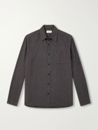 Oliver Spencer - Cotton-Flannel Shirt - Brown