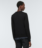 Maison Margiela - Distressed wool cardigan