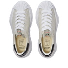 Maison MIHARA YASUHIRO Men's Blakey Low Original Shell Toe Suede S Sneakers in White