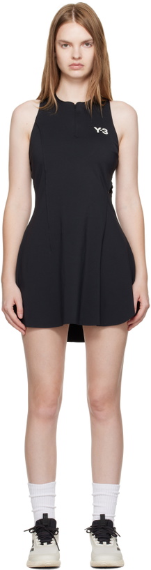 Photo: Y-3 Black US Open Tennis Pro Sport Dress