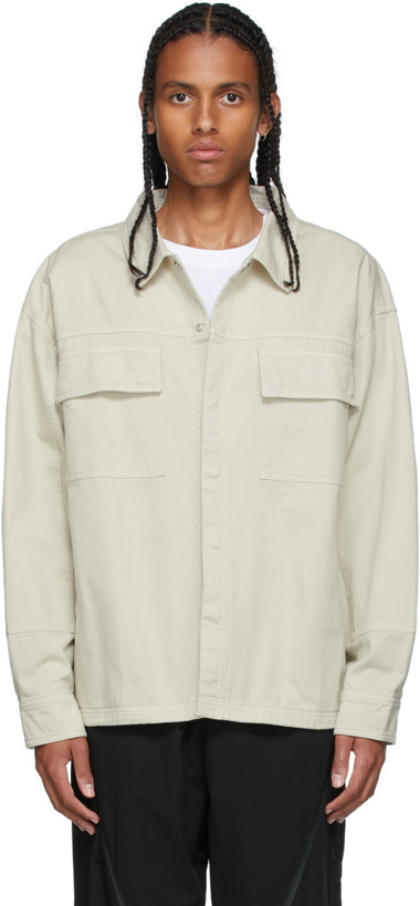 Photo: A-COLD-WALL* Beige Syncline Shirt