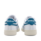 Reebok Men's Club C Revenge Sneakers in White/Steely Blue/Chalk