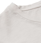 Aspesi - Garment-Dyed Cotton-Jersey T-Shirt - Gray