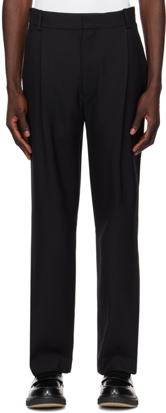 Photo: FORMA Black Pleated Trousers