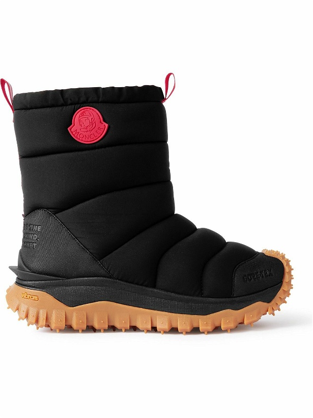 Photo: Moncler Genius - Billionaire Boys Club Quilted GORE-TEX® Snow Boots - Black