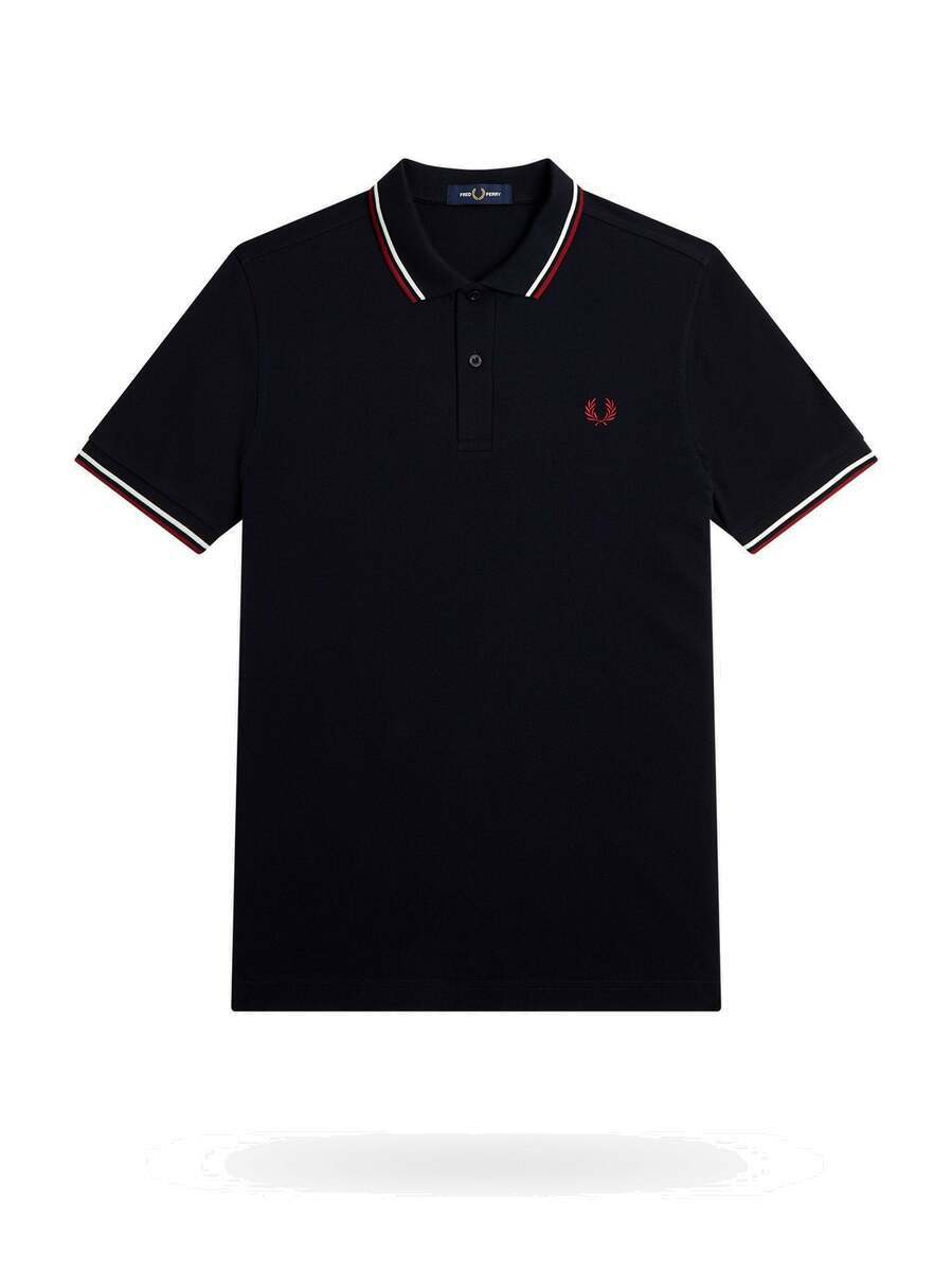 Fred Perry Polo Shirt Blue Mens Fred Perry