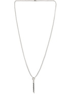 Gallery Dept. - Drill Bit Silver Pendant Necklace