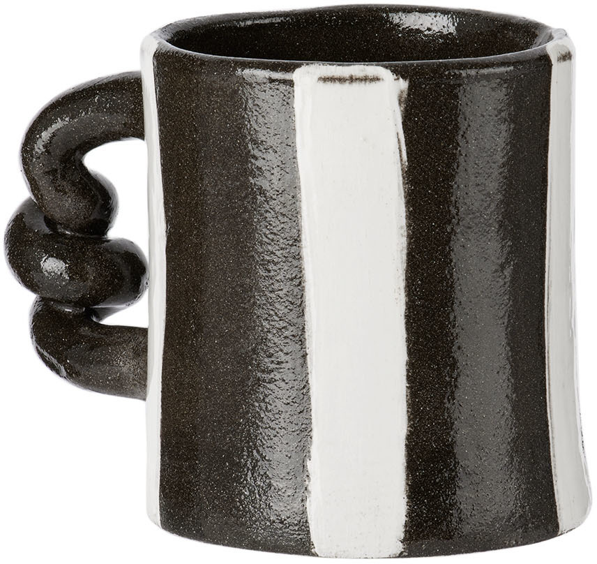 Harlie Brown Studio Black Latte Mug