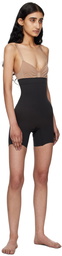 SKIMS Black Everyday Sculpt High-Waisted Mid Thigh Shorts