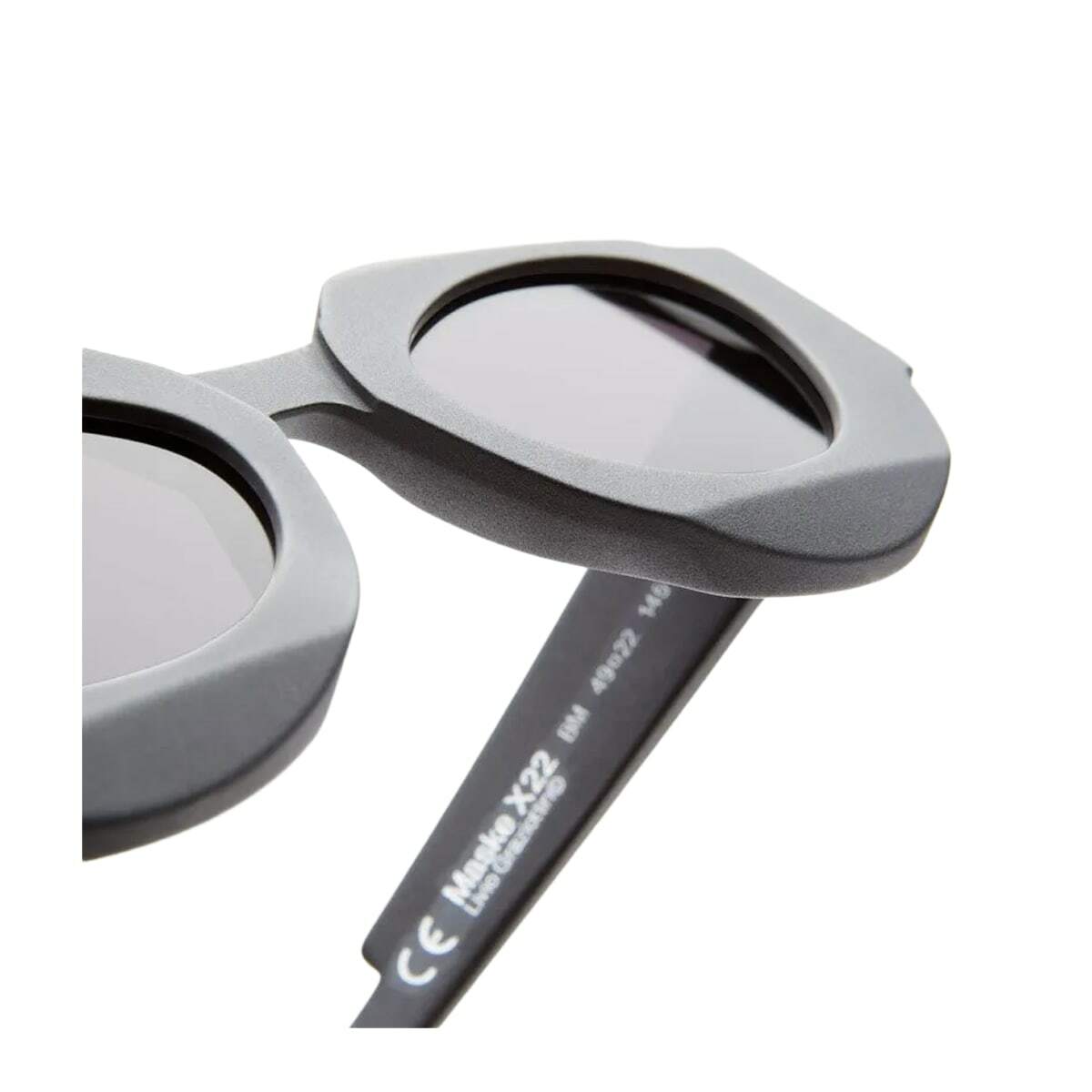 Kuboraum Maske X22 Bm 2grey Black Matte Sunglasses