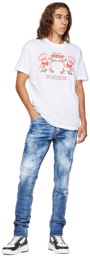 Dsquared2 Blue Bleached Cool Guy Jeans