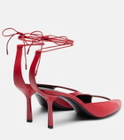 Victoria Beckham Eliza 75 leather sandals
