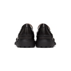 Salvatore Ferragamo Black Ready Gancini Loafers