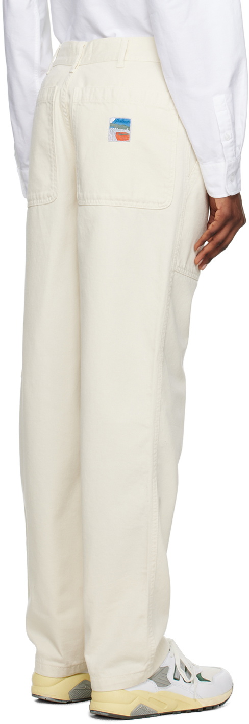 Palmes Beige Broom Trousers
