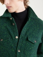 Gabriela Hearst - Lucas Wool and Cashmere-Blend Overshirt - Green