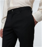 Dolce&Gabbana Wool gabardine slim pants