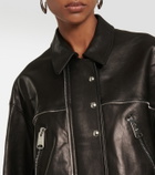 Khaite Herman leather jacket