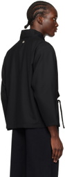 Kenzo Black Kenzo Paris Kimono Jacket