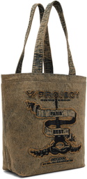 Y/Project Beige 'Paris' Best' Denim Tote