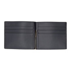 Smythson Black Panama Money Clip Wallet