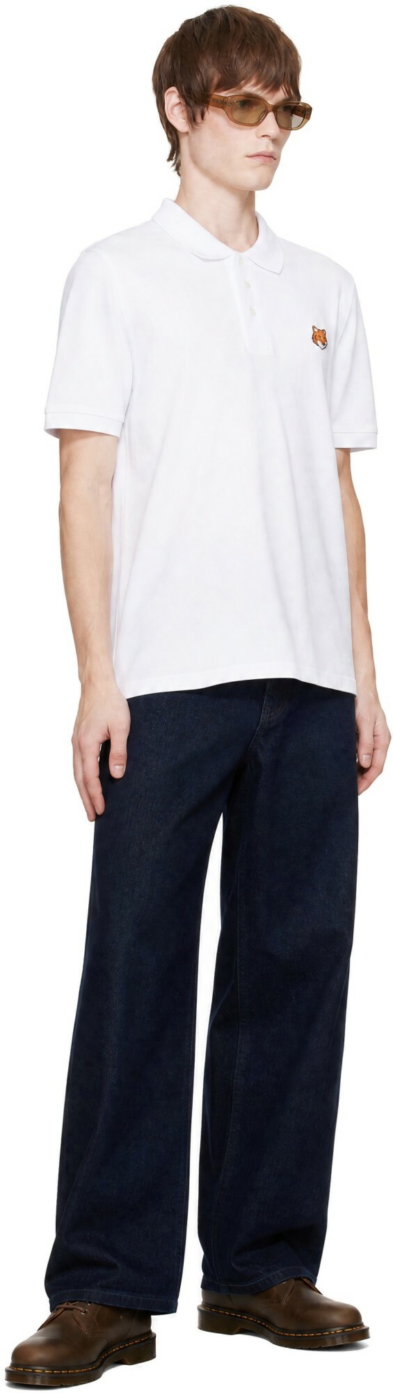 Maison Kitsuné Blue Regular Jeans