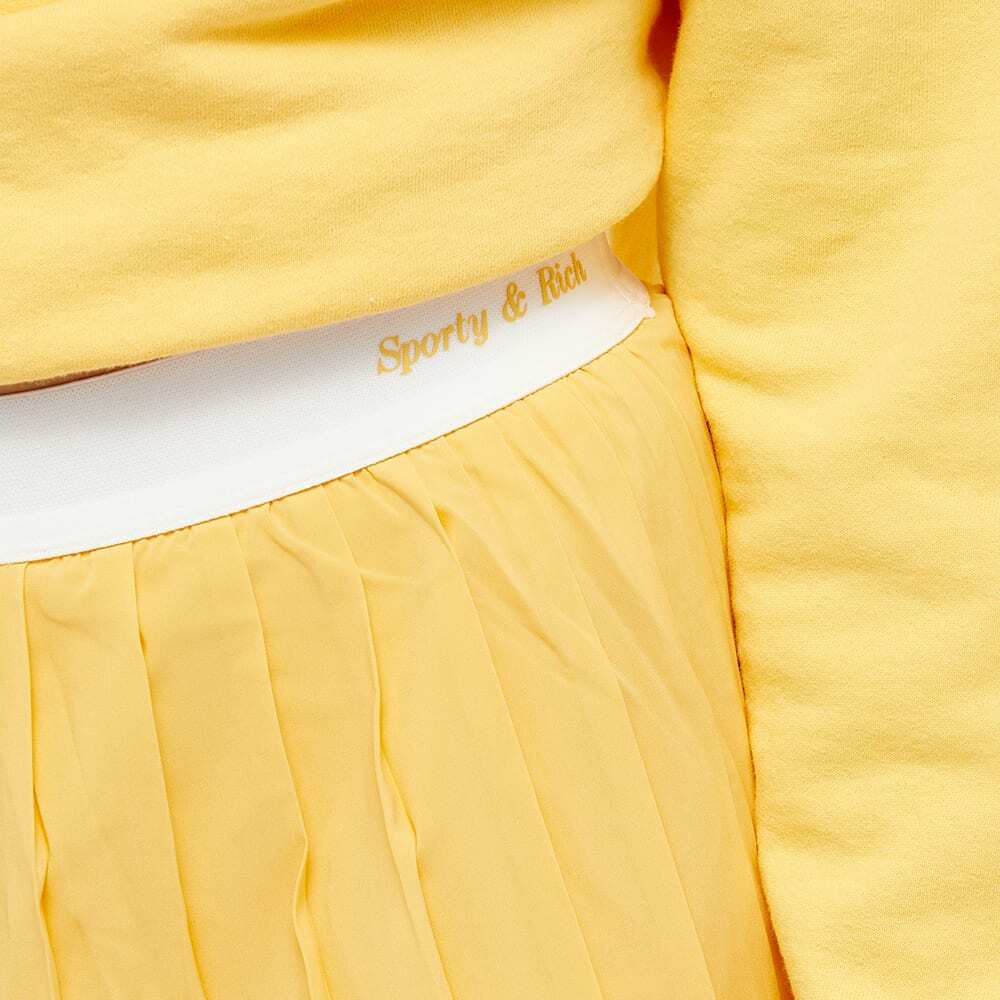 ★Sporty & Rich★ Pleated Tennis Skirt White Yellow SK521YE SK005S414PC-1.jpg?v=1701443646