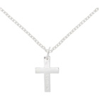 Stolen Girlfriends Club Silver Baby Cross Pendant Necklace