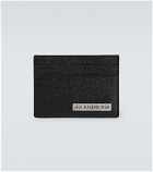 Balenciaga - Plate leather card holder