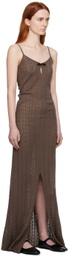 The Garment Brown Tanzania Maxi Dress