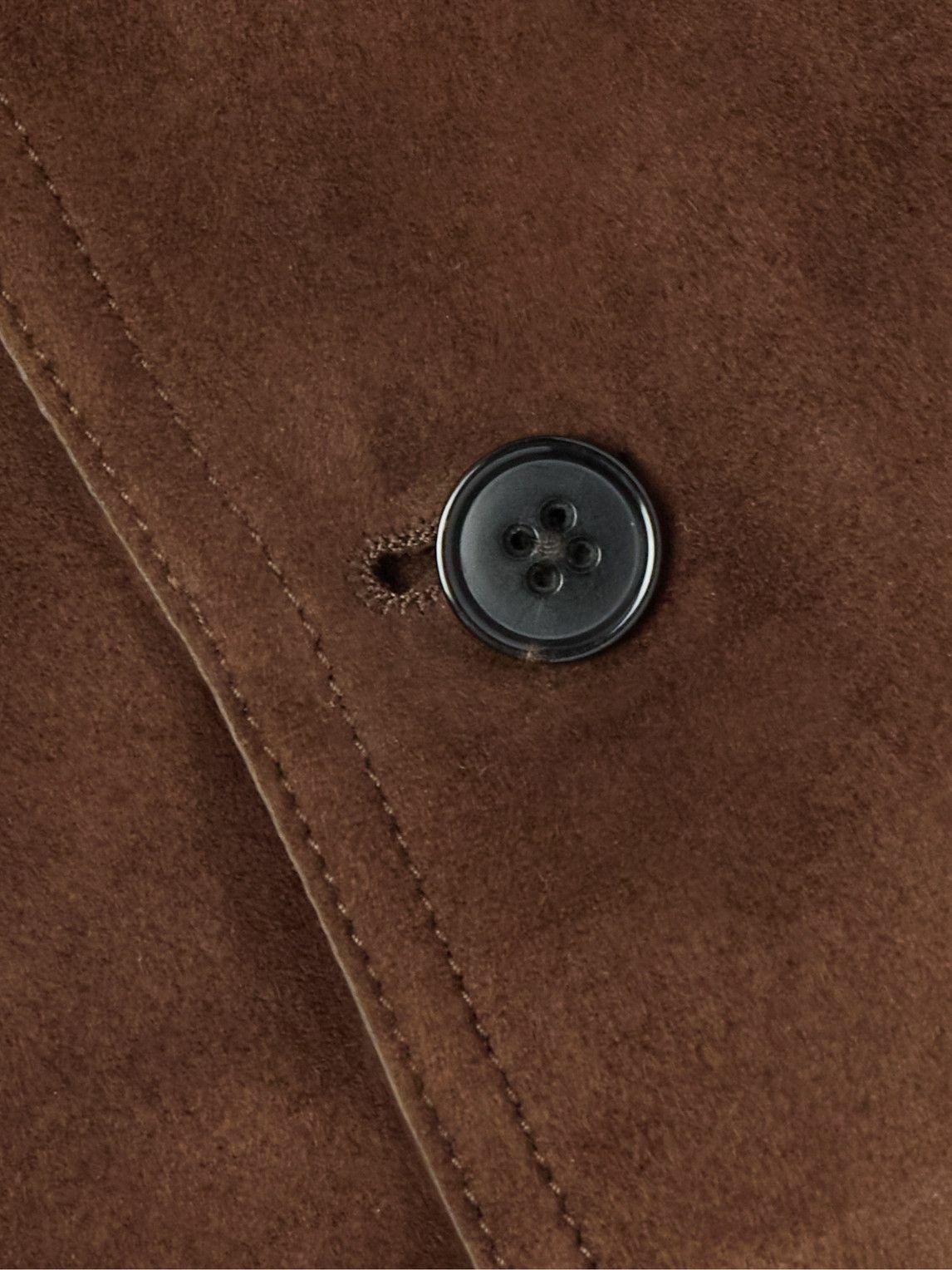 Ralph Lauren Purple label - Stewart Suede Blazer - Brown