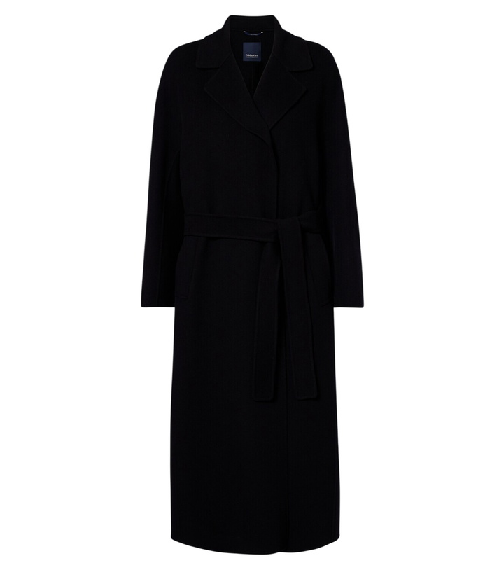 Photo: 'S Max Mara Virgin wool wrap coat