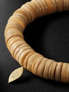 Jacquie Aiche - Gold Heishi Shell Beaded Bracelet