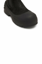 Diesel D-Donald-Chelsea boots in waxed suede and rubber - Boots Mens in Black