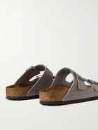 Birkenstock - Arizona Leather Sandals - Gray