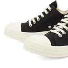 Rick Owens DRKSHDW Women's Low Sneakers in Black/Milk